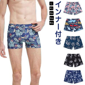 【レビュー特典 20%OFF】水着 メンズ 競泳 大きいサイズ フィットネス ウェア 水泳 練習用 ハーフパンツ 防水速乾 プール スイミング 海パン ビーチ