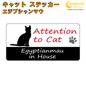 楽天市場 家に猫がいます ステッカーの通販