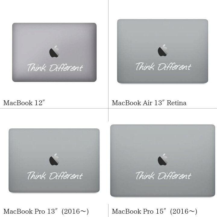 楽天市場】【全機種対応】MacBook ステッカー スキンシール デカール 