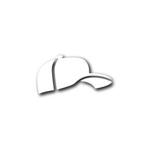 【全機種対応】MacBook ステッカー スキンシール デカール 野球帽 ”cap” Air Pro 11 12 13 14 15 16 M1