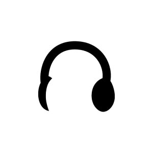 【全機種対応】MacBook ステッカー スキンシール デカール ヘッドフォン "headphone" Air Pro 11 12 13 14 15 16 M1