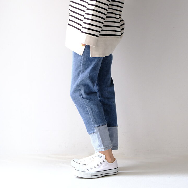 楽天市場】【LINE登録で500円オフクーポン】 デニムパンツ レディース 