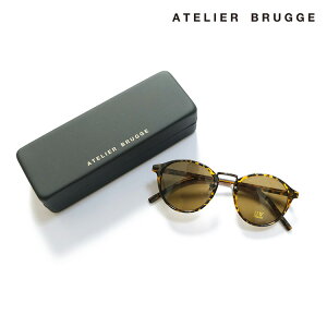 �yLINE�o�^��500�~�I�t�N�[�|���z atelier brugge �A�g���G�u���[�W�� �{�X�g�� �T���O���X �u���E���i�ׂ��b�j�iUV���H�j 37LS-2854 �{�X�g���^ ���K�l �ዾ UV���H UV�J�b�g �J���[�����Y �y2026SS �t