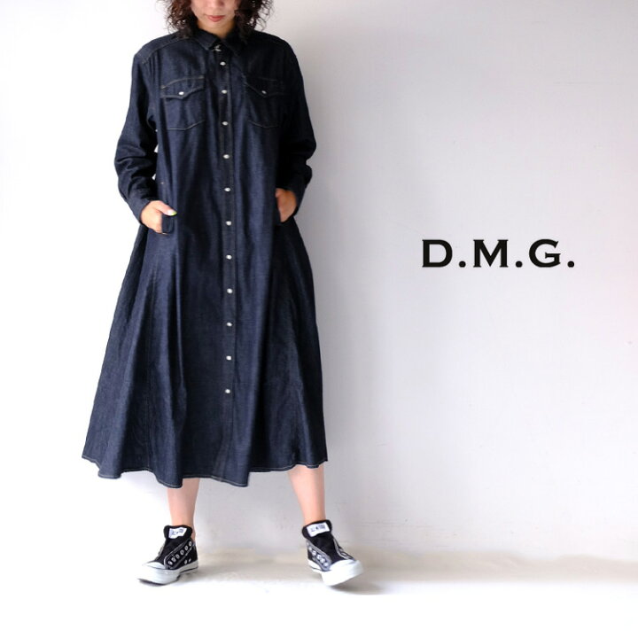 楽天市場】D.M.G / ドミンゴ【送料無料】6ozデニム ウエスタン シャツ  
