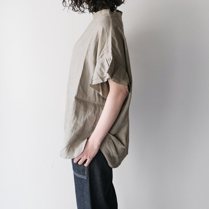 楽天市場】TANG タング Pure Linen 製品洗いブラウス 2115032 【2023SS 
