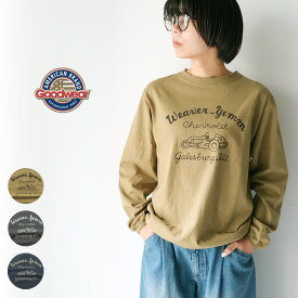 【LINE登録で500円オフクーポン】 GOODWEAR グッドウェアWEAVER クルーネックロングスリーブ プリントTシャツ7.2oz "WEAVER" CREW NECK L/SL WITH CUFF & HEM RIB NGW 9951 2604 ギフト 母の日 プレゼント ランキング