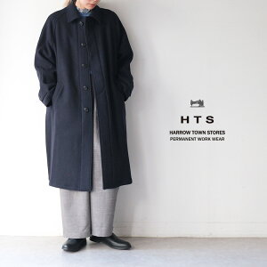�yLINE�o�^��500�~�I�t�N�[�|���zHARROW TOWN STORES / �n���[�^�E���X�g�A�[�Y�y2025AW �H�~�z HEAVY WEIGHT WOOL TWILL BALMACAAN COAT NHT1551WPL�w�r�[�E�F�C�g �E�[���c�C�� �o���}�J�[���R�[�g�M�t�g �v���[��