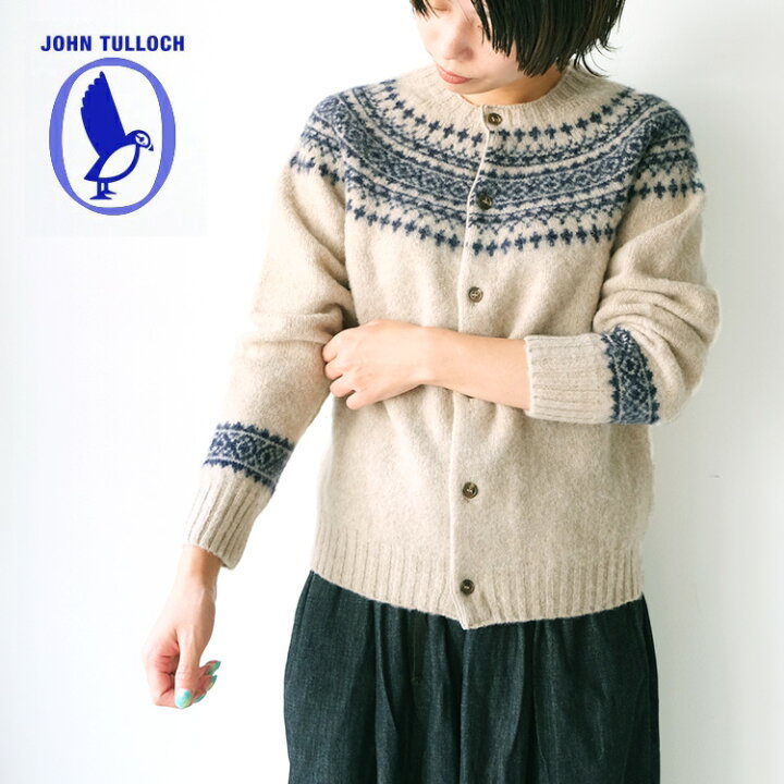 楽天市場】JOHN TULLOCH / ジョンタロック SHETLAND WOOL NORDIC HEAVY 