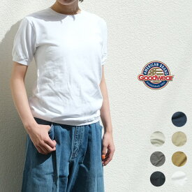 goodwear tシャツ GOODWEAR グッドウェア クルーネック ショートスリーブ Tシャツ 7.2oz CREW-NECK S/SL TEE CUFF AND HEM RIB NGT9801 ギフト 母の日 プレゼント ランキング