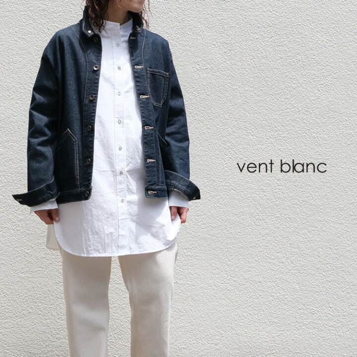 楽天市場 定番アイテム 送料無料 デニムジャケット レディース メンズ ユニセックス Gジャン 児島 日本製 Vent Blanc Amv 3187 ヴァンブラン30代 40代 ファッション コーディネート Chouquetteシュケットレディース服