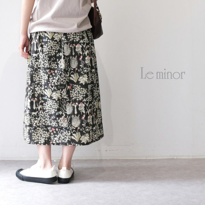 楽天市場】Le minor ルミノア リバティ スカート EL17314 LIBERTY  