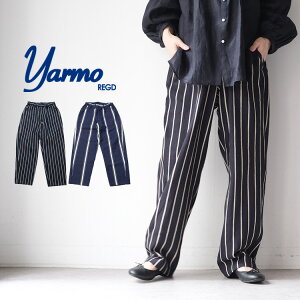 �yLINE�o�^��500�~�I�t�N�[�|���z YARMO THE UNIFORM / ���[�� �U ���j�t�H�[�� �y2026SS �t�āz BOROUGH TROUSERS Trade Tales Stripe �{���E �g���E�U�[�Y �g���[�h �e�[���Y �X�g���C�v YTU-26SS 03TT ��̓��M�t�g