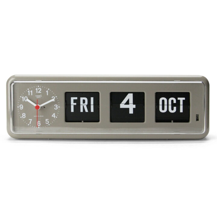 楽天市場】【送料無料】【Twemco】Calendar Clock #BQ-38【トゥエンコ 