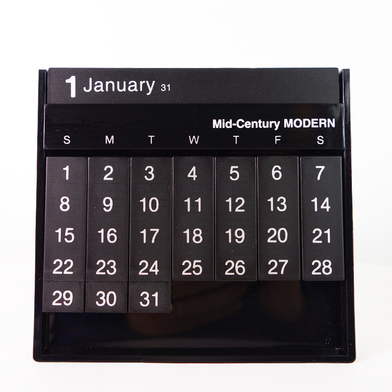 オールウェイズカレンダー The Always Calendar 非売品 黒×黒 - 3