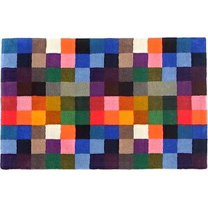 �y�T�C�Y�ύX�\�z�yMid-Century MODERN�z�I�[�_�[���O�}�b�g No46�E�X�N�G�A�E�}���`�J���[�E1400x900mm