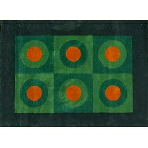 �y�T�C�Y�ύX�\�z�yMid-Century MODERN�z�I�[�_�[���O�}�b�g No54�E�X�N�G�A�E1900x1400mm