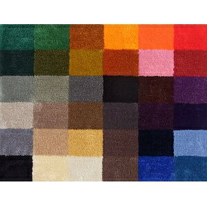 �y�T�C�Y�ύX�\�z�yMid-Century MODERN�z ���O�}�b�g�E�X�N�G�A�p�^�[���E36�F�u���b�N�}���`�E800x600mm