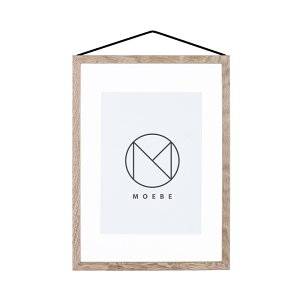 【MOEBE / ムーベ】 Frame Oak / A4【ポスター 植物 フレーム デンマーク 北欧 スカンジナビアン デザイン】