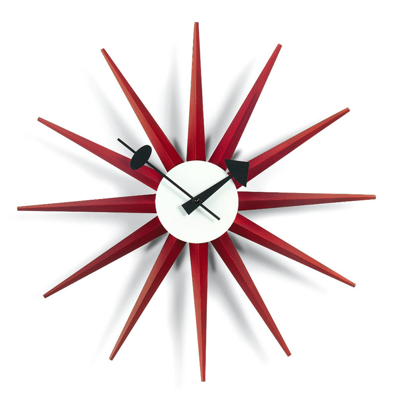 64％以上節約 少し豊富な贈り物 ネルソンクロックの代表的なデザイン Vitra ヴィトラ Sunburst Clock サンバーストクロック レッド 4irsoa.uj.ac.za 4irsoa.uj.ac.za