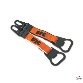 【SALE 25%OFF 定価3,300円】FTC BOTTLE OPENER KEYCHAIN FTC022AWA06 ボトルオープナーキーチェーン キーホルダー 栓抜き ブラック ホワイト 持ち運び アウトドア ストリート ロゴ フック付き セール エフティーシー 正規取扱店