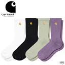 carhartt WIP CHASE SOCKS I029421 チェイスソックス リブ編み ロゴ 靴下 ユニセックス ロゴ刺繍 ワンポイント ハイソックス 定番 カーハート ダブリューアイピー 正規取扱店