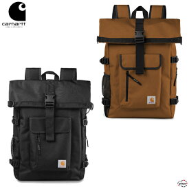 日本正規品 carhartt WIP カーハート ダブリューアイピー PHILIS BACKPACK I031575 フィリスバックパック リュック かばん 男女兼用 ブラック ブラウン 定番 人気のデザイン 正規販売店