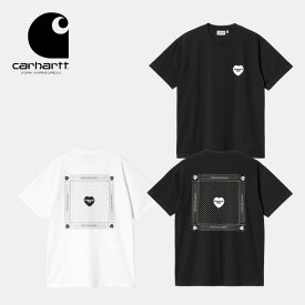 国内正規取扱店 carhartt WIP カーハート ダブリューアイピー S/S HEART BANDANA T-SHIRT I033116 メンズ 半袖Tシャツ ハート