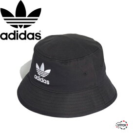 【クリックポスト配送】 adidas アディダスオリジナルス BUCKET HAT CORE AJ8995 バケットハット コア オリジナルス ハット メンズ レディース 帽子 黒 ユニセックス 男女兼用 正規取扱店