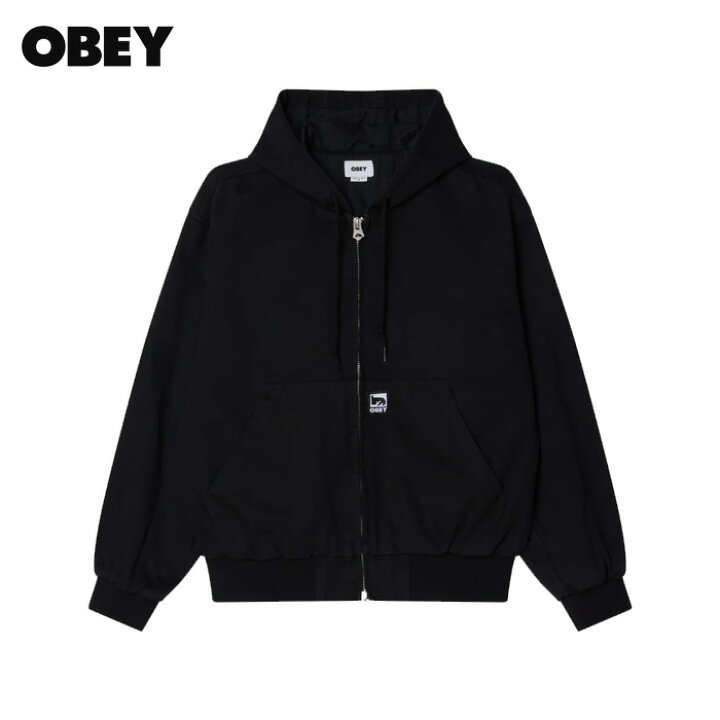 楽天市場】【SALE25%OFF 定価28,600円】 OBEY GLEN ZIP UP JACKET 