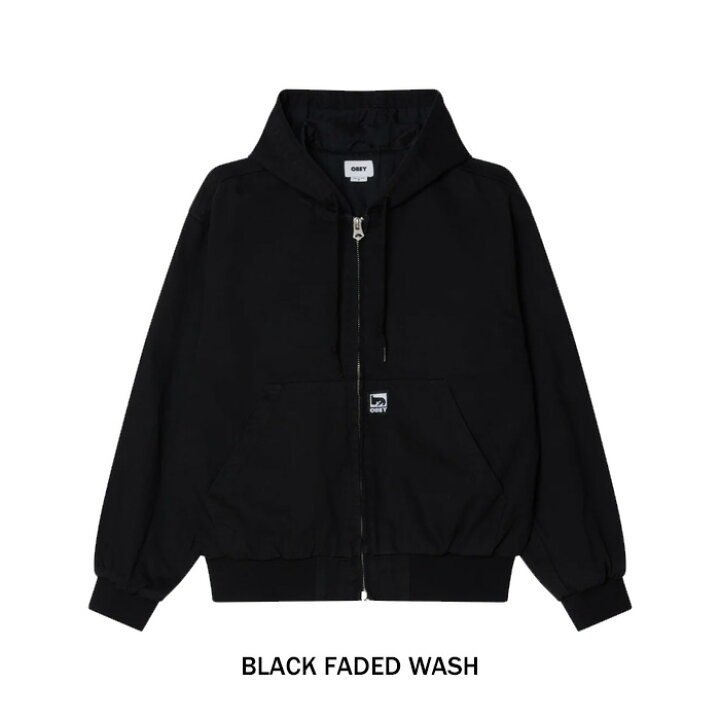 楽天市場】【SALE25%OFF 定価28,600円】 OBEY GLEN ZIP UP JACKET 