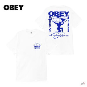 �ySALE25��OFF �艿5,720�~�zOBEY BIZZARE NEW VISIONS CLASSIC T-SHIRT 165264057 �r�U�[���j���[�r�W�����N���V�b�NT�V���c ���� �� �����Y �I�x�C ���K�戵�X