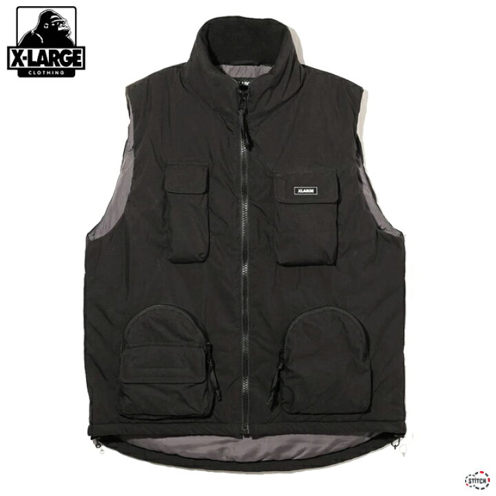 楽天市場】【SALE 25％OFF 定価14,300円】XLARGE MULTIPOCKET VEST  