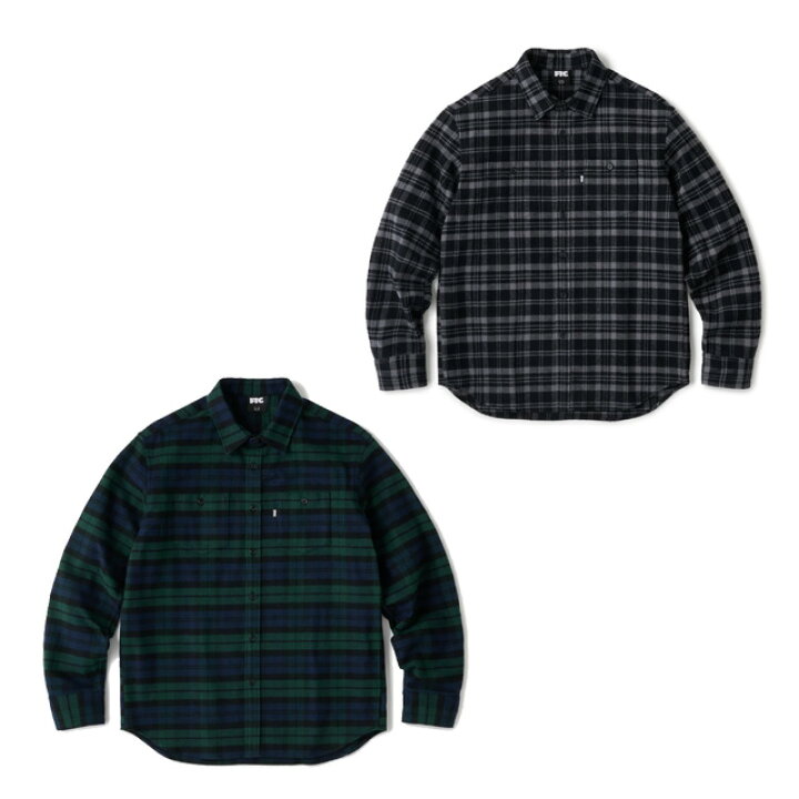 楽天市場】FTC HEAVY PLAID NEL SHIRT FTC024AWSH01 ヘビーチェック 