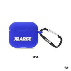 XLARGE STANDARD LOGO 3rd GENERATION AIRPODS CASE 101241054011 スタンダードロゴサードジェネレーションエアポッズケース 第3世代 AirPods Pro スマホグッズ お揃い プレゼント 白 黒 オレンジ グリーン ブルー シリコン 持ち運び エクストララージ X-LARGE正規取扱店