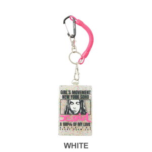 105263054013 X-girl FACE BOX AND MESSAGE RUBBER PASS CASE �t�F�C�X�{�b�N�X�A���h���b�Z�[�W���o�[�p�X�P�[�X ������� IC�J�[�h�P�[�X �� �� �J�[�h���� �ʊw �ʋ� �u�����h �G�b�N�X�K�[�� XGIRL���K�戵