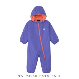 THE NORTH FACE B Cozy Wrap Suit NYB82540 TNFR[W[bvX[c xr[ 70cm 80cm 90cm ȓ y  iC t[X t[hO ̎q j̎q c qǂ AEghA uh UE