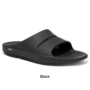 OOFOS �E�[�t�H�X OOahh Black �E�[�A�[ ���J�o���[�T���_�� �X���C�h �����Y ���f�B�[�X �T���_�� �u���b�N ��J�� ���K�i ���K�戵�X