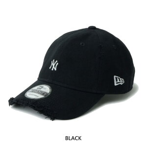 New Era 9TWENTY MLB Damaged Cap New York Yankees 14745056 �j���[���[�N�E�����L�[�X �u���b�N ���W���[���[�O�E�x�[�X�{�[�� �X�q ���j�Z�b�N�X �_���[�W���H �j���[�G�� ���K�戵�X