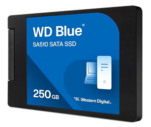 �E�G�X�^���f�W�^��(Western Digital) WD Blue SATA SSD ���� 250GB 2.5�C���` (�ǎ��ő� 555MB/s �����ݍő� 440MB/s) PC WDS250G3B0A-EC SA510