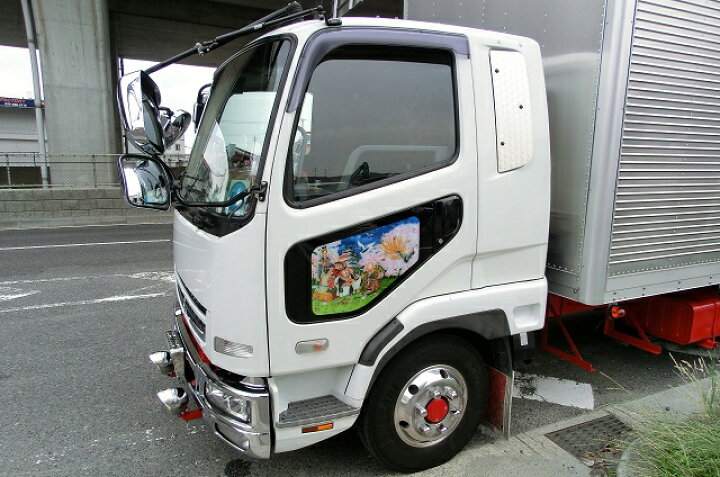 楽天市場】ふそう4t ベストワンファイター ベッド横 R/L (ガラスタイプ 