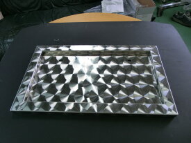 オリジナル ナンバープレート枠 大型車用 25角平 鏡面　ウロコ