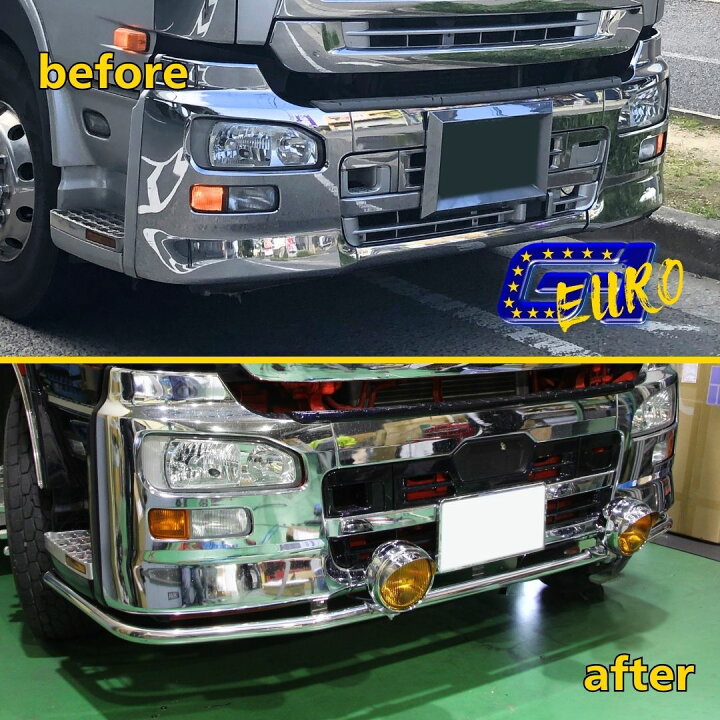 楽天市場】クオン QUON UD トラック 日産 パイプスポイラー ローバー 