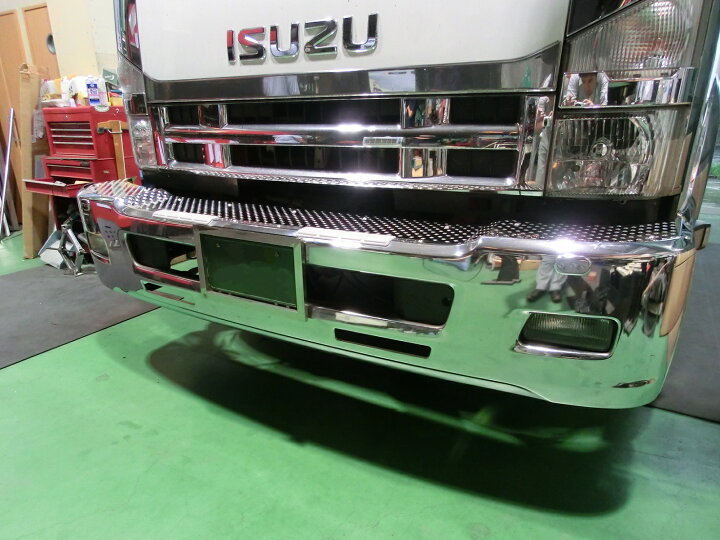 楽天市場】いすゞ4t 07フォワード 純正バンパー 標準／ワイド  