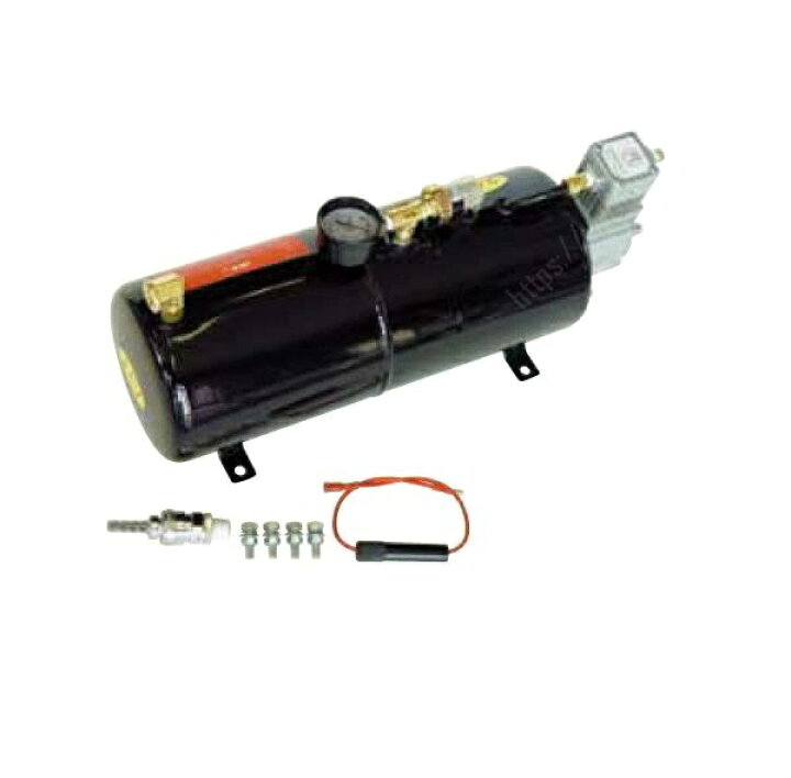 楽天市場】ホーンメイト エアータンク オートコンプレッサー付 12V/24V 