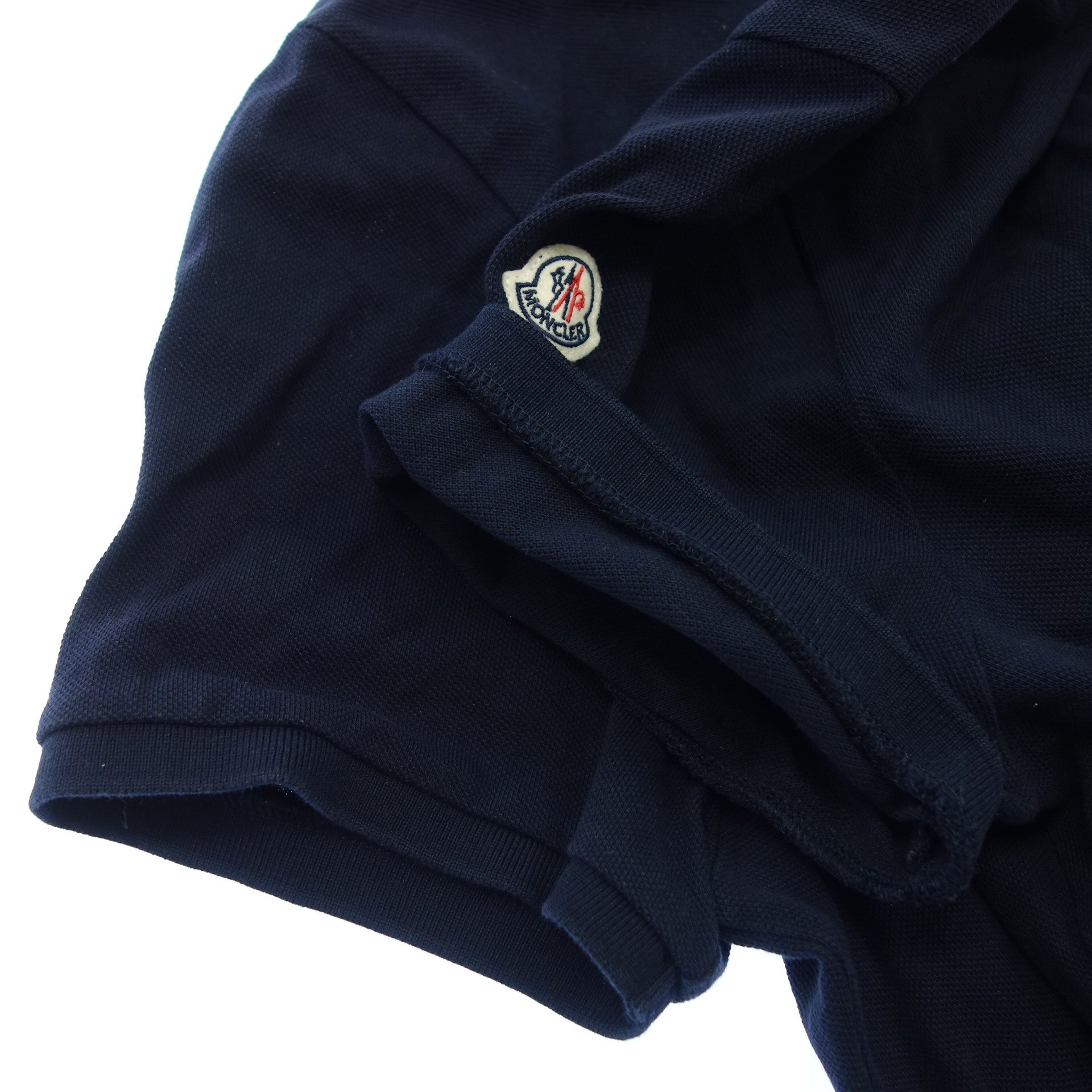 モンクレール 半袖ポロシャツ MAGLIA POLO MANICA CORTA MONCLER メンズ XL ネイビー【AFB7】【中古】 |  ストックラボ