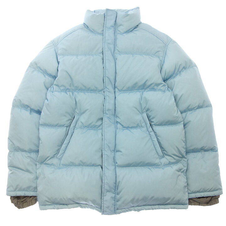楽天市場 プラダ ダウンジャケット スタンドカラー ナイロン Sgv407 メンズ 46 水色 Prada Afa5 中古 ストックラボ