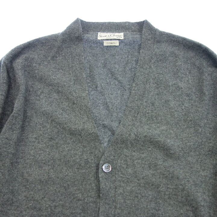 楽天市場】コモリ SCOTT＆CHARTERS別注 Vネックカーディガン 22AW W03 