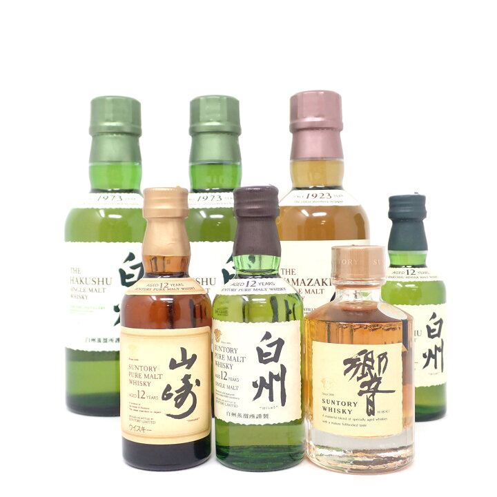 楽天市場】東京都限定☆サントリー ミニボトル7本セット 180ml 50ml 