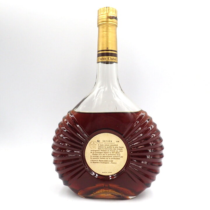楽天市場】シャボー XO アルマニャック Chabot XO ARMAGNAC BRANDY 