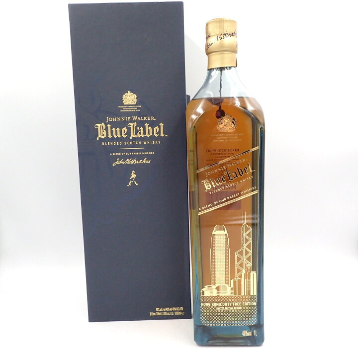ジョニーウォーカー ブルーラベル 1000ml 40%【Q1】（ジョニー 